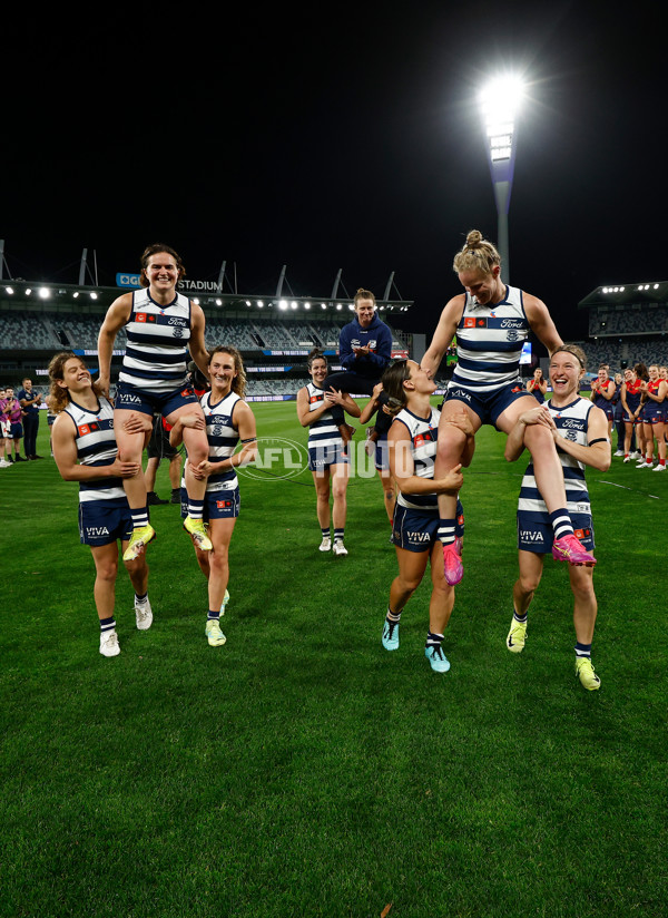 AFLW 2025 Round 12 - Geelong v Melbourne - A-64646671