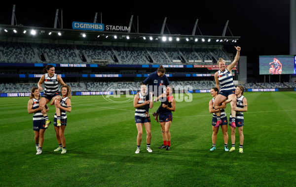 AFLW 2025 Round 12 - Geelong v Melbourne - A-64646678