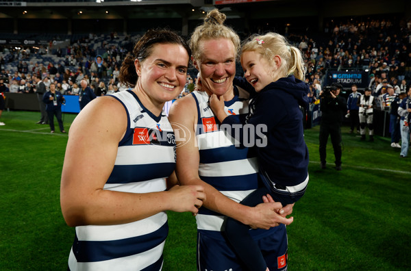 AFLW 2025 Round 12 - Geelong v Melbourne - A-64646679