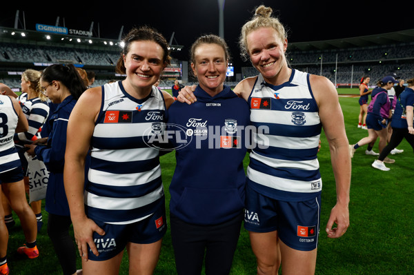 AFLW 2025 Round 12 - Geelong v Melbourne - A-64646686
