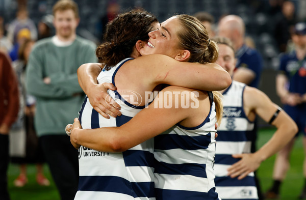 AFLW 2025 Round 12 - Geelong v Melbourne - A-64646692