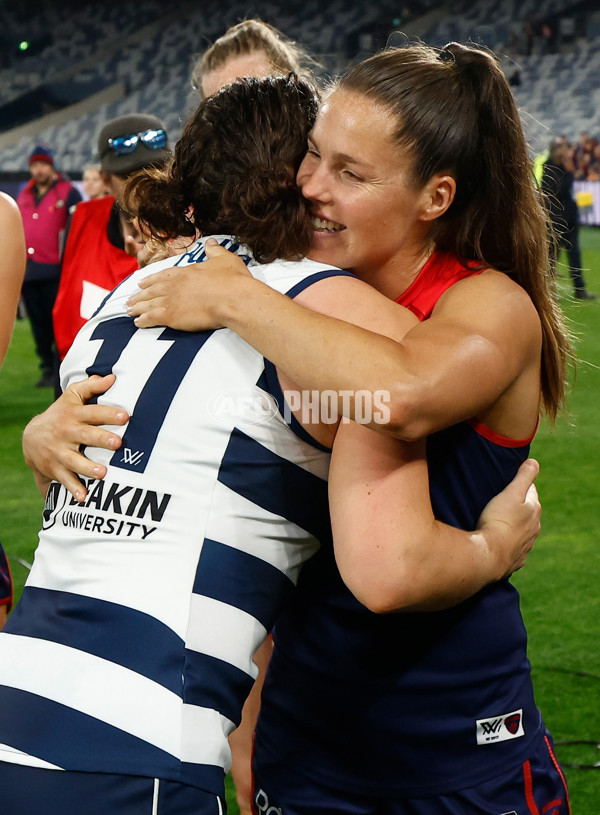 AFLW 2025 Round 12 - Geelong v Melbourne - A-64646697