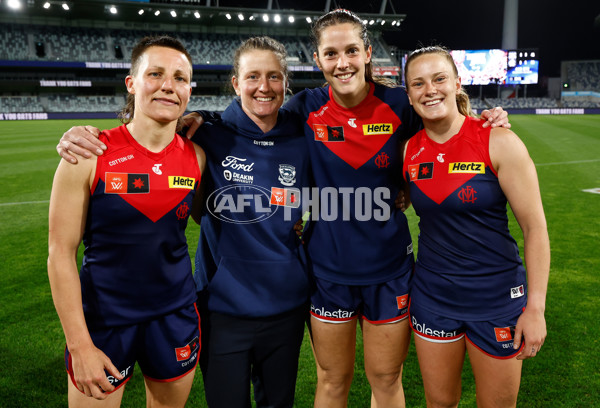 AFLW 2025 Round 12 - Geelong v Melbourne - A-64646698