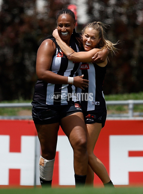 AFLW 2025 Round 12 - Collingwood v Brisbane - A-64648258