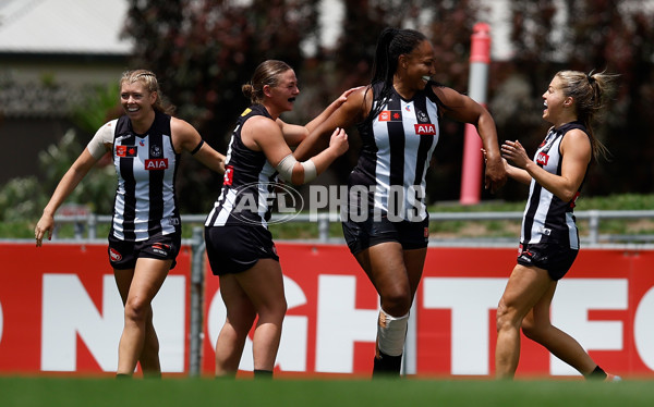 AFLW 2025 Round 12 - Collingwood v Brisbane - A-64648259