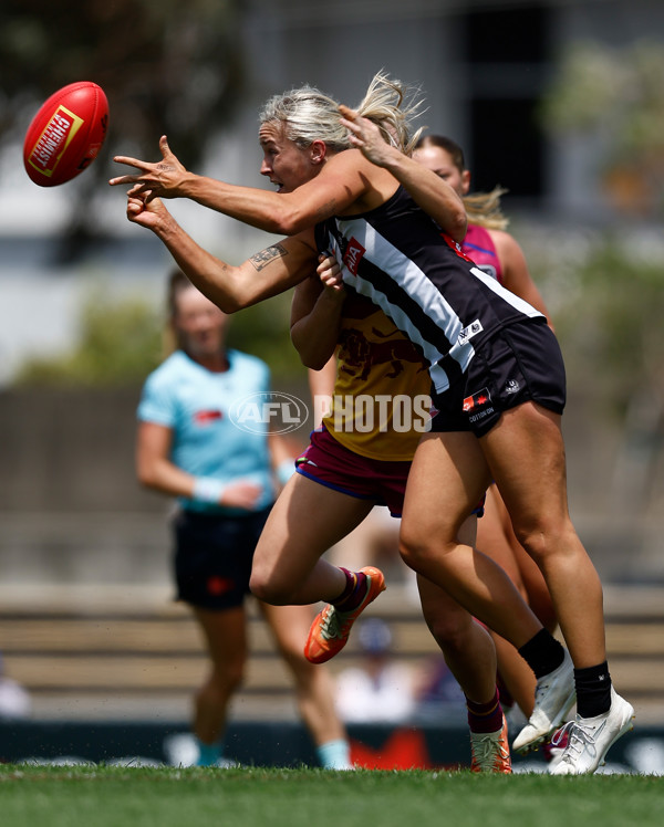 AFLW 2025 Round 12 - Collingwood v Brisbane - A-64650322