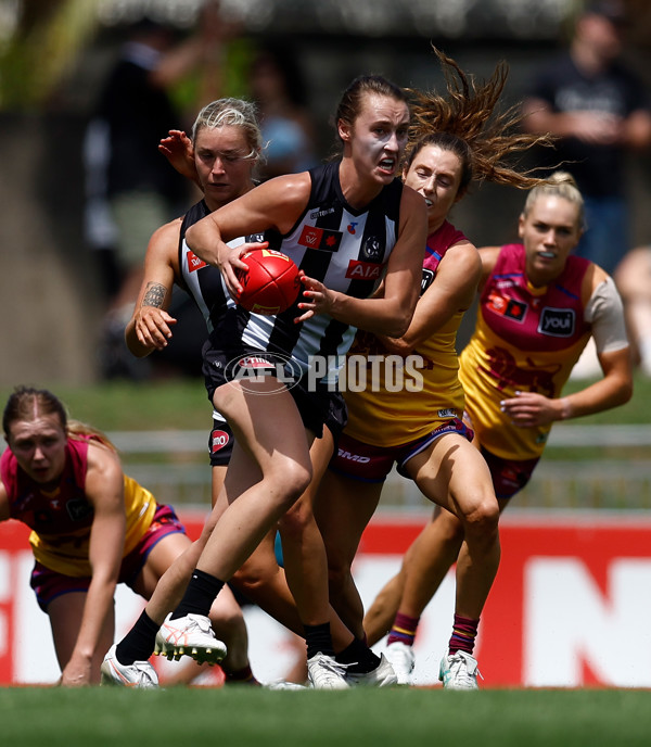 AFLW 2025 Round 12 - Collingwood v Brisbane - A-64650342