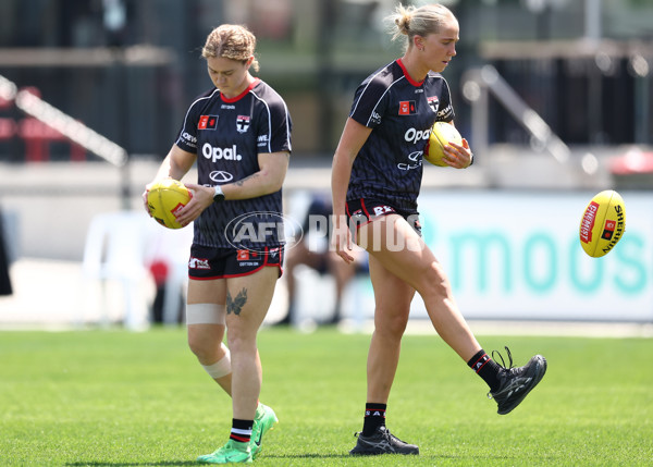AFLW 2025 Round 12 - St Kilda v Western Bulldogs - A-64651366