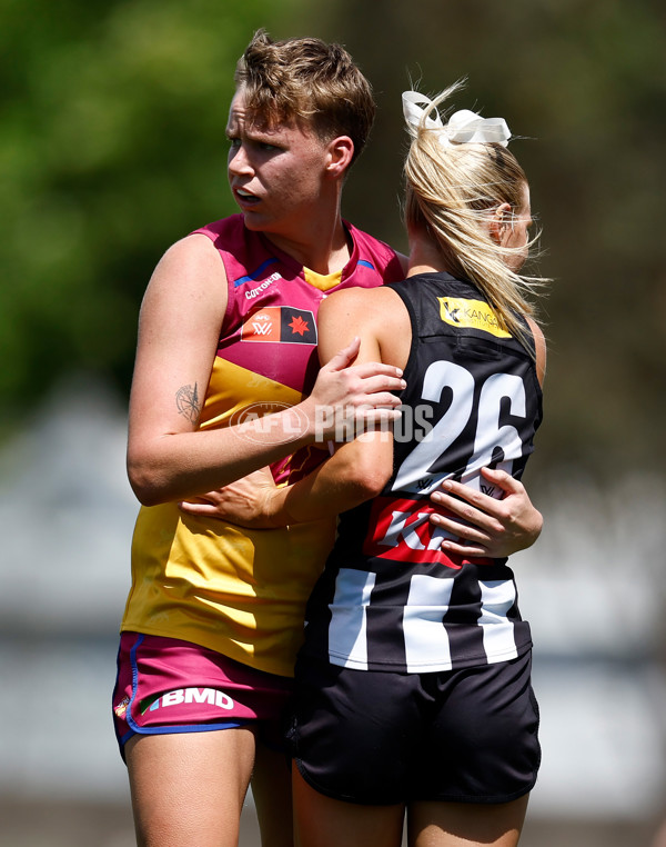 AFLW 2025 Round 12 - Collingwood v Brisbane - A-64651385
