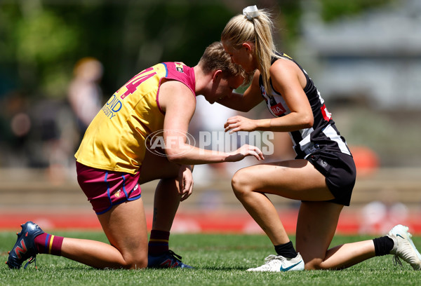 AFLW 2025 Round 12 - Collingwood v Brisbane - A-64651386