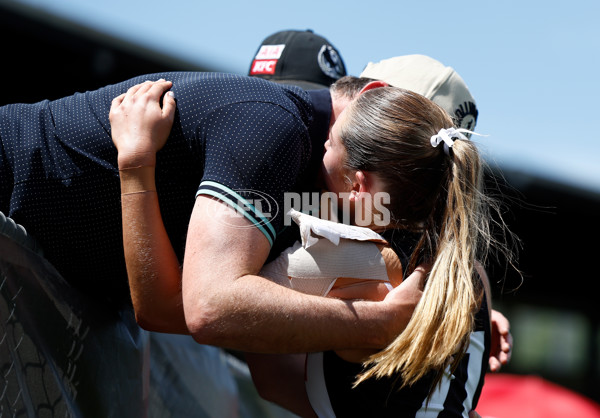 AFLW 2025 Round 12 - Collingwood v Brisbane - A-64651398