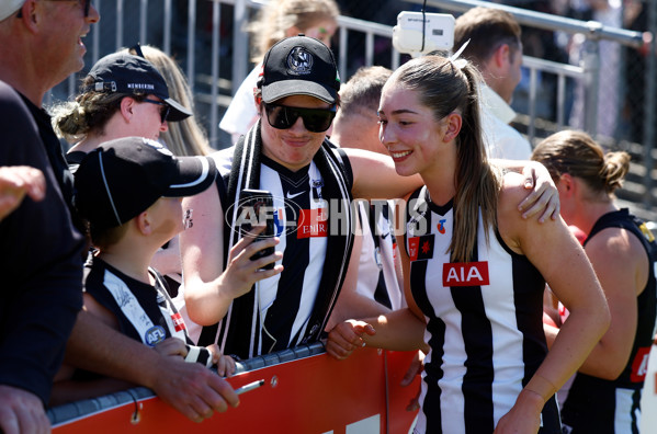 AFLW 2025 Round 12 - Collingwood v Brisbane - A-64652493