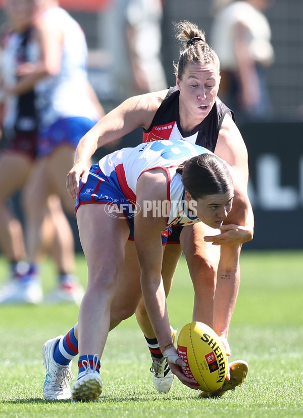 AFLW 2025 Round 12 - St Kilda v Western Bulldogs - A-64653547