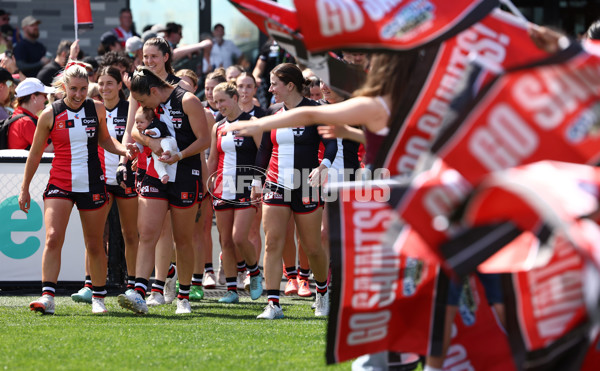 AFLW 2025 Round 12 - St Kilda v Western Bulldogs - A-64653597