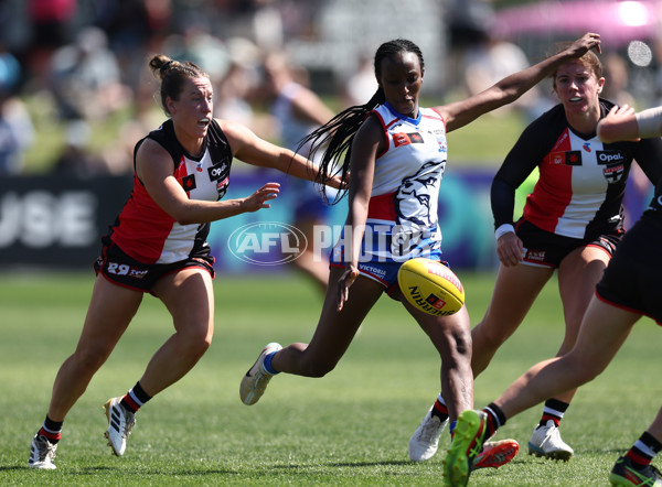 AFLW 2025 Round 12 - St Kilda v Western Bulldogs - A-64653605