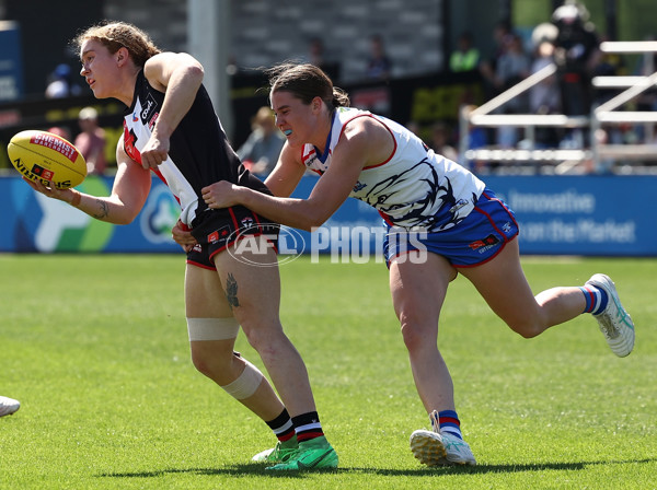 AFLW 2025 Round 12 - St Kilda v Western Bulldogs - A-64653626