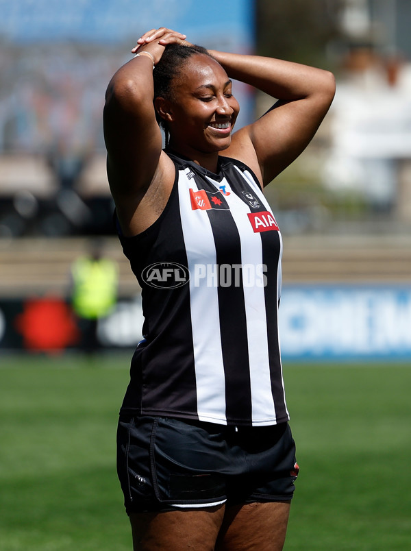 AFLW 2025 Round 12 - Collingwood v Brisbane - A-64654948
