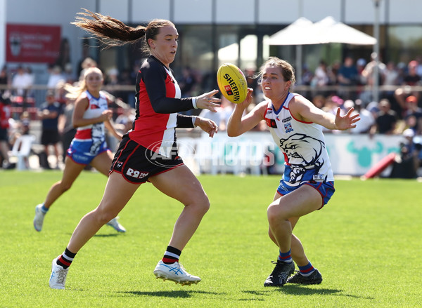 AFLW 2025 Round 12 - St Kilda v Western Bulldogs - A-64654995