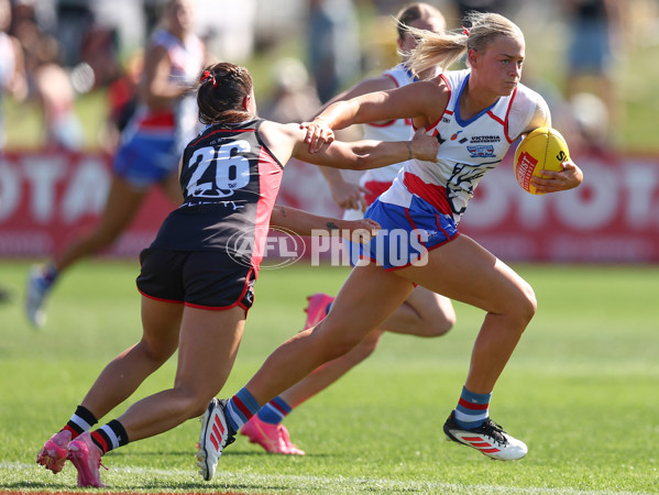 AFLW 2025 Round 12 - St Kilda v Western Bulldogs - A-64655028
