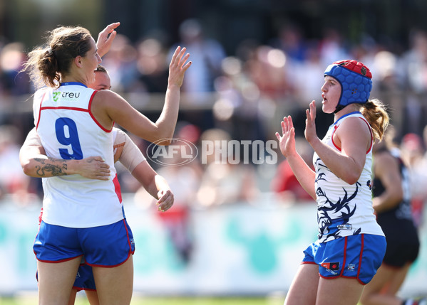 AFLW 2025 Round 12 - St Kilda v Western Bulldogs - A-64655988