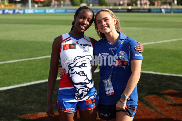 AFLW 2025 Round 12 - St Kilda v Western Bulldogs - A-64656048