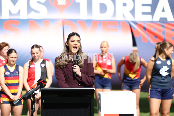 AFLW 2025 Media - AFLW Finals Launch - A-64666787