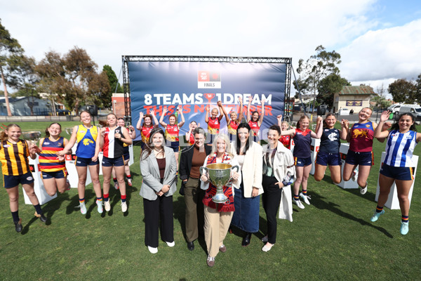 AFLW 2025 Media - AFLW Finals Launch - A-64666790