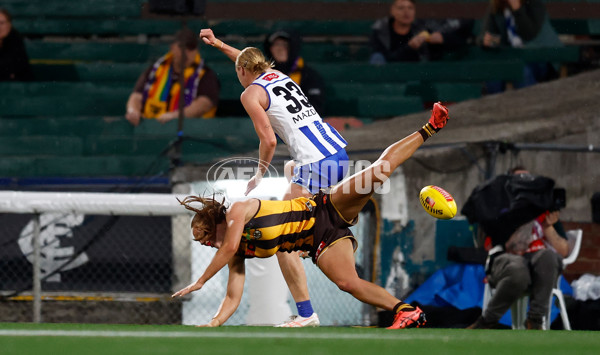 AFLW 2025 First Qualifying Final - North Melbourne v Hawthorn - A-64743600