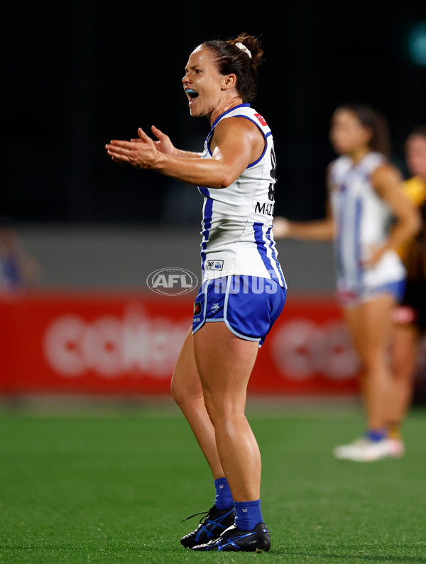 AFLW 2025 First Qualifying Final - North Melbourne v Hawthorn - A-64745790
