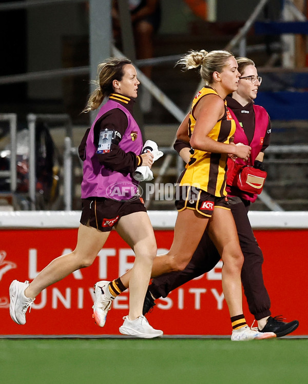 AFLW 2025 First Qualifying Final - North Melbourne v Hawthorn - A-64745792