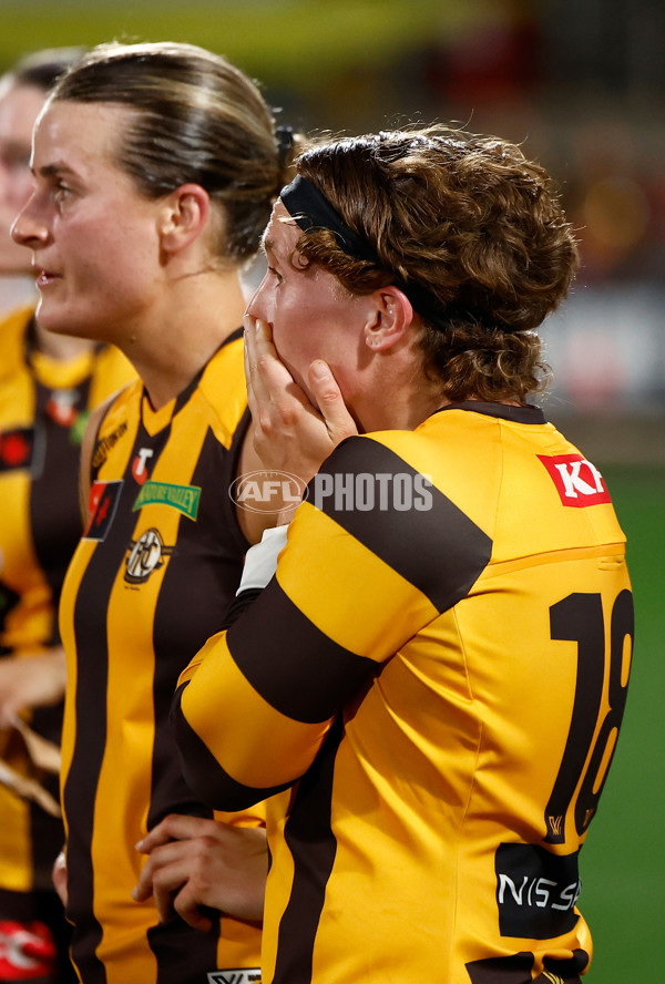 AFLW 2025 First Qualifying Final - North Melbourne v Hawthorn - A-64745936