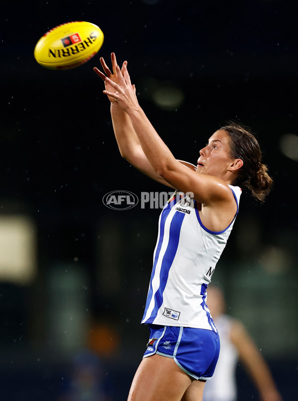 AFLW 2025 First Qualifying Final - North Melbourne v Hawthorn - A-64748080