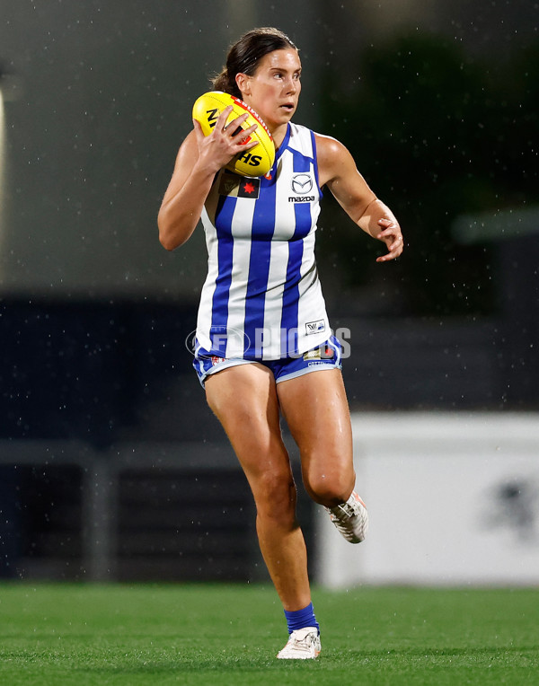 AFLW 2025 First Qualifying Final - North Melbourne v Hawthorn - A-64748082