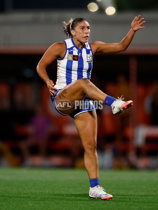 AFLW 2025 First Qualifying Final - North Melbourne v Hawthorn - A-64748085