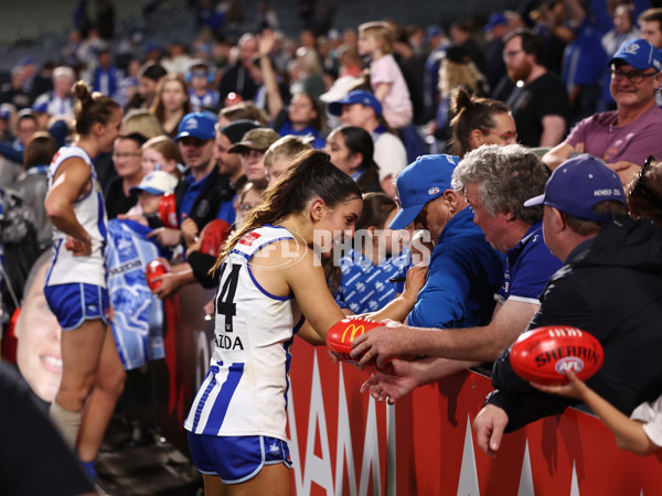 AFLW 2025 First Qualifying Final - North Melbourne v Hawthorn - A-64748118