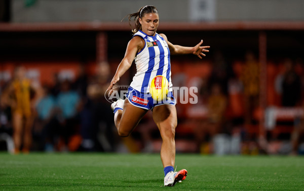 AFLW 2025 First Qualifying Final - North Melbourne v Hawthorn - A-64748486