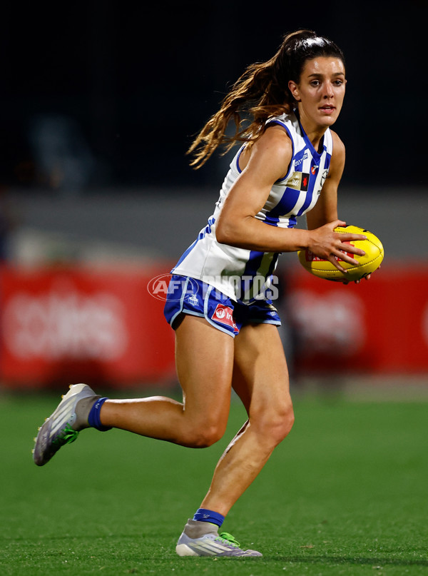 AFLW 2025 First Qualifying Final - North Melbourne v Hawthorn - A-64748488