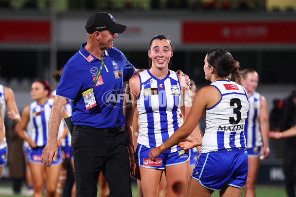 AFLW 2025 First Qualifying Final - North Melbourne v Hawthorn - A-64748511