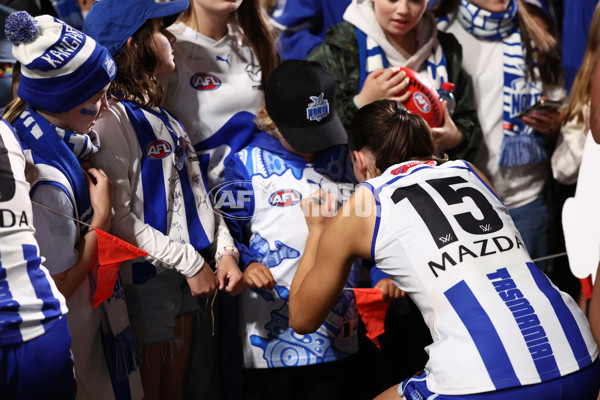 AFLW 2025 First Qualifying Final - North Melbourne v Hawthorn - A-64748521