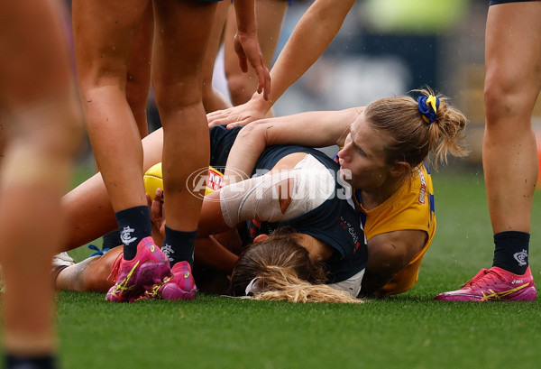 AFLW 2025 First Elimination Final - Carlton v West Coast - A-64750769