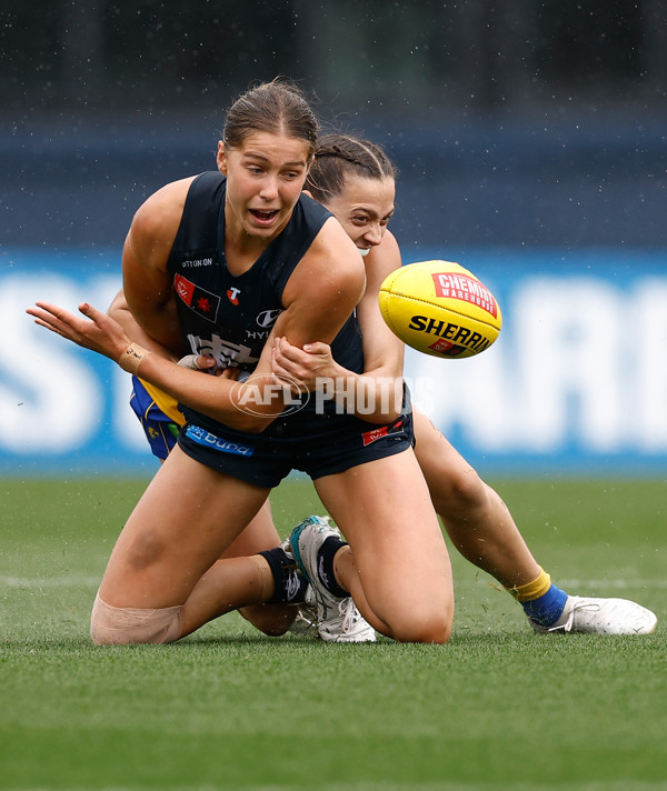 AFLW 2025 First Elimination Final - Carlton v West Coast - A-64750784