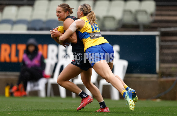 AFLW 2025 First Elimination Final - Carlton v West Coast - A-64750947