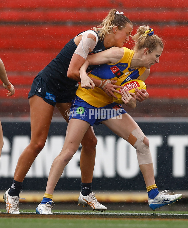 AFLW 2025 First Elimination Final - Carlton v West Coast - A-64750975