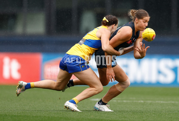 AFLW 2025 First Elimination Final - Carlton v West Coast - A-64753323