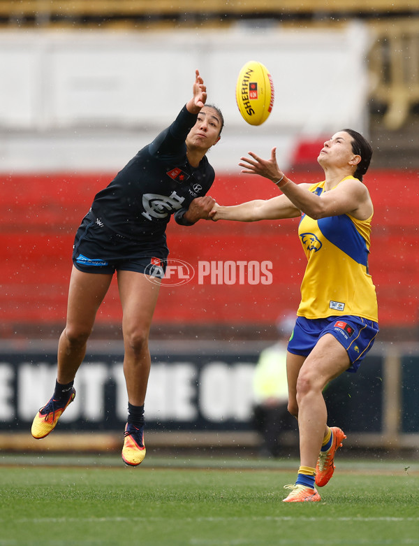 AFLW 2025 First Elimination Final - Carlton v West Coast - A-64755899