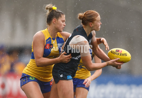 AFLW 2025 First Elimination Final - Carlton v West Coast - A-64755945