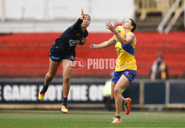 AFLW 2025 First Elimination Final - Carlton v West Coast - A-64756186