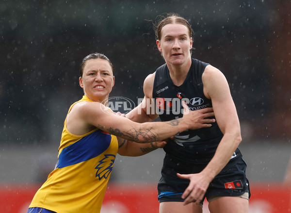 AFLW 2025 First Elimination Final - Carlton v West Coast - A-64756202