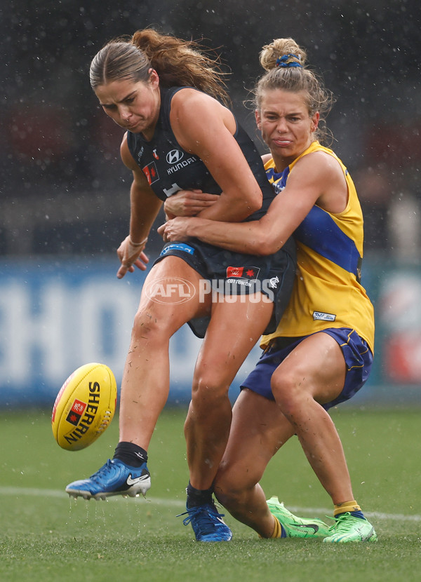 AFLW 2025 First Elimination Final - Carlton v West Coast - A-64756237