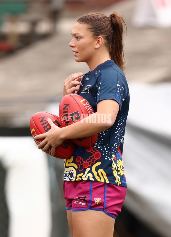AFLW 2025 Second Qualifying Final - Melbourne v Brisbane - A-64758517